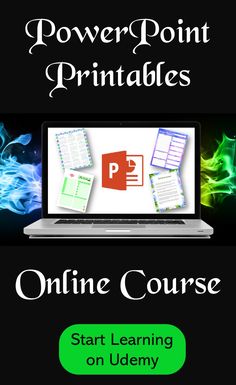 Printables are a hot seller on Etsy. They are also useful in many areas of your life. Whether you want to make printables for personal use or sell them on Etsy, this course will teach you everything you need to know to get started creating printables using PowerPoint. How To Use Powerpoint, Selling Printables On Etsy, Selling Printables, Printables On Etsy, Journal Accessories, Live A Healthy Lifestyle, Planners Printables, Personal Organization, Online Selling