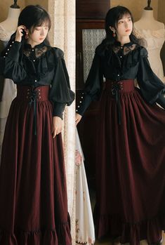 【-Vintage European Maiden-】 Lolita OP Dress, Blouse and Skirt Set

◆ OP Dress Shopping Link >>> https://lolitawardrobe.com/vintage-european-maiden-lolita-op-dress_p6625.html
◆ Blouse and Skirt Set Shopping Link >>> https://lolitawardrobe.com/vintage-european-maiden-lolita-blouse-and-skirt-set_p6626.html Old European Clothes, Victorian Formal Dress, European Vintage Fashion, Fantasy Style Outfits, Old European Fashion, Dark Academia Dress Formal, Old Fashion Dresses Vintage Classy, Masculine Dresses, Old Style Dresses