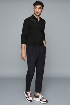 Black Polo Shirt Outfit, Polo Shirt Outfit Ideas, Black Polo Outfit, Outfit Ideas Male, Black Shirt Outfit, Black Shirt Outfit Men, Polo Shirt Outfit, Polo Outfit Men, Polo Shirt Outfit Men