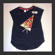 * Soft Knit. * Crewneck. * Short Sleeves. * Straight, Easy Fit. * Hits At The Hip * Sequined Graphic At Front Of Slice Of Pizza Running . 100% Cotton. Machine Wash. Imported. Host Pick - 3/4/22 Best In Kids Posh Party ***Color May Vary Slightly Due To Lighting & Device Used For Viewing. All Boutique Items Are Brand New Some With Tags And Some Without Seller Not Responsible For Comfort Nor Fit*** Playful Gap Short Sleeve T-shirt, Cute Short Sleeve Gap Tops, Cute Gap Crew Neck Top, Playful Gap Tops For Summer, Playful Summer Tops By Gap, Playful Summer Tops From Gap, Playful Gap Tops For Playtime, Playful Gap Summer Tops, Playful Cotton Tops By Gap