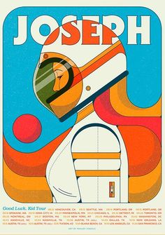 the poster for joseph's space shuttle, which was launched on july 22, 1971