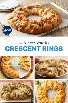 Crescent Rings, Traditional Thanksgiving Menu, Pillsbury Recipes, Thanksgiving Dinner Menu, Pampered Chef Recipes