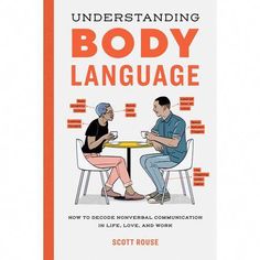 the book cover shows two people sitting at a table with one person talking to each other