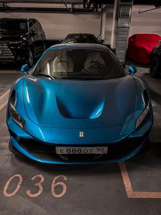 FERRARI F8 TRIBUTO & 812 SUPERFAST Photo Tiktok, City Of God, Drifting Cars, Sport Car, Dirt Bikes, Blue Aesthetic, Supercars