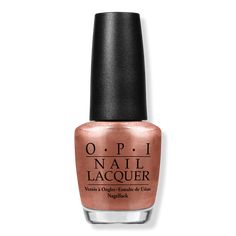 Worth A Pretty Penne Nail Lacquer Nail Polish, Nudes/Neutrals/Browns - OPI | Ulta Beauty Best Opi Brown Colors, Opi Gel Polish Browns, Opi Brown Nail Polish Shades, Opi Bronzed To Perfection, Neutral Brown Nails Opi, Dry Nails, Ulta Beauty, Nail Lacquer, Skin Tones