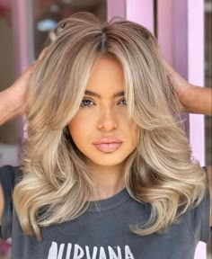 Sumer Style, Blonde Hair Looks, Hair Color And Cut, Hair Inspiration Color, Curtain Bangs, Great Hair, Blonde Hair Color, Gorgeous Hair