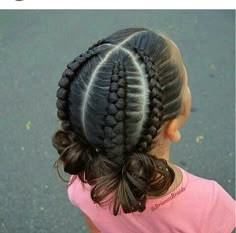 Girly Hairstyles, Girl Hair Dos, Lil Girl Hairstyles, Braids For Kids, Toddler Hair, Hair Dos, Braid Styles