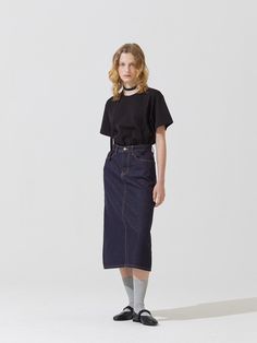 Composition : Cotton 100%Color : Deep blue_S,Deep blue_M,Deep blue_LCountry of Origin : Republic of Korea Denim Long Skirt, Embroidery Denim, Deep Blue, Long Skirt, Composition, Embroidery, Skirt, The Originals, Clothes For Women