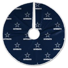 a blue and white star pattern with the word nfl on it's bottom half