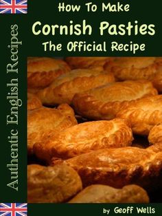 the cover of how to make cornish pasties, with an image of breads in