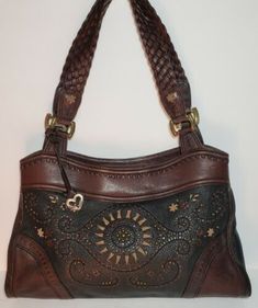 Dream Bags, Embroidered Leather, Embroidered Bag, Girls Bags, Dream Clothes, Leather Hobo