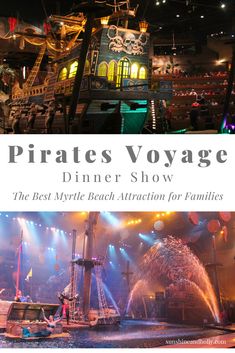 the pirate's voyage dinner show at disney world