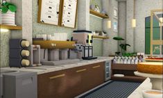 ୨୧ by pals_builds ୨୧ Realistic Bloxburg Cafe Exterior, Cafe Layout Plan Bloxburg, Cafe In Bloxburg Layout, Roblox Cafe, Bloxburg Coffee Shop, Bloxburg Ice Cream Shop, Bloxburg Shop Ideas, Cafe Exterior, Bloxburg Decals Codes Aesthetic