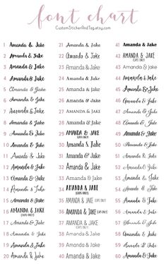 wedding seating chart with pink ink on white paper, in the shape of a heart