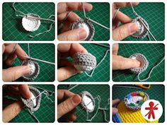 instructions for crochet an ornament