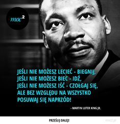 martin luther king quote on black and white background with blue text that reads, moo 2