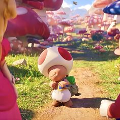 The Super Mario Bros Movie Toad Toad Mario Bros, Toad Mario, King Koopa, The Super Mario Bros Movie, Super Mario Bros Movie, Princesa Peach, Wallpaper Doodle, Snoopy Love, Mario Bros.