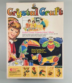 an old children's book about crafts