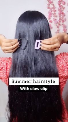 Easy Hairstyle, Hair Art, Claw Clip, Content Creator, Summer Hairstyles, Hair Hacks, Hair Goals, Hair Tutorial, Easy Hairstyles