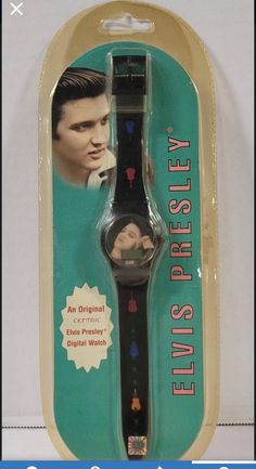 the elvis presley watch is in its original packaging for $ 3, 99 at walmart