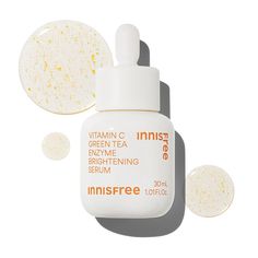 ★Thank you for looking★ ★We package and ship our products in thorough disinfection and quarantine.★ INNISFREE Vitamin C Green Tea Enzyme Brightening Serum 1.01oz / 30ml K-Beauty Features -You can make your skin more transparent and radiant with Brightening Serum which targets blemishes and peeling at once. -It improves blemishes by 48%, skin texture by 101%, and transparency by 112%. -The Brightening Serum, which targets blemishes and peeling at once, brightens the skin and makes it smooth. -It has completed non-comedogenic tests on sensitive skin types, so it can be used on sensitive skin with breakouts. -You can take care of blemishes and toning at home with the dual Vitamin C x green tea enzyme formula. -It is formulated with nine ingredients, including animal raw materials, mineral oil Mandarin Peel, Cleansing Powder, Tranexamic Acid, Purified Water, Brightening Serum, Cleansing Oil, Xanthan Gum, K Beauty, Salicylic Acid