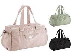 Contains 100% GRS certified recycled polyester, certified by Control Union CU811033. Two-way zipped opening for easy access. External side pockets with cord adjuster. Zipped front pocket. Capacity 33 litres. Dimensions 49x29x30cm. We can add the name of your choice to these bags. Please use the "Add your personalisation" box to provide us with this information before you add your item to the basket. Unfortunately we are unable to accept returns of personalised items for refunds or replacements, Overnight Travel Bag, Name Initials, Overnight Bags, Pink Vibes, Overnight Bag, Monogram Initials, Travel Luggage, Easy Access, Front Pocket