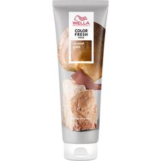 Wella Professional Color Fresh Mask - Caramel Glaze / 5 oz. Color Fresh Mask, The Chocolate Touch, Natural Nail Care, Caramel Glaze, Towel Dry Hair, Wella Color Fresh, Hair Supplements, Blonde With Pink, Wella Color