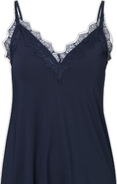 Rosemunde Billie Strap Top  With Elegant Lace  4217-192 Dark Blue Elegant V-neck Top With Adjustable Straps, Feminine V-neck Top With Adjustable Straps, Elegant Tops With Adjustable Straps For Layering, Elegant Camisole With Adjustable Straps For Layering, Feminine Daywear Tops With Delicate Straps, Chic Lace Trim Top For Layering, Layering Tops With Lace Trim And Spaghetti Straps, Lace Trim Spaghetti Strap Top For Layering, Camisole Tops With Adjustable Straps For Daywear