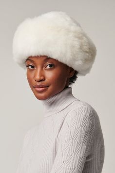 click to expand White Fur Felt Winter Hat, White Fur Felt Hat For Winter, Overland Accessories, Winter Veil, Cossack Hat, Peruvian Alpaca, Alpaca Hat, American Flag Hat, Veiled Hats