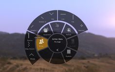 an image of a computer screen showing the different parts of a web interface that are connected to each other