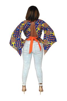 Dare to Shine African Print Top Simple Tunic Top, African Print Top, Simple Tunic, African Tops, African Print Tops, African Clothes, Vacay Outfits, Flare Top, International Style