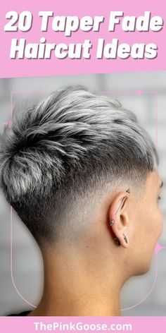 Skin Fade Pixie Women, Pixie Haircut Spiked, Women Faded Haircut, Burst Fade Haircut Women, Short Pixie Haircuts Shaved Sides, Womans Faded Haircut, Womens Skin Fade Haircut, Women’s Tapered Haircut