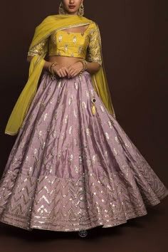 Lehenga For Kids, Purple Lehenga, Womens Bridesmaid Dresses, Yellow Lehenga, Indian Gowns Dresses