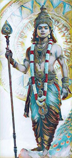 Murugan Aesthetic, Lord Kartikeya, Ganesha Sketch, Satyam Shivam Sundaram, Ram Tattoo, Mythology Paintings, Hindu Worship, Watercolour Drawings, Murugan Wallpapers