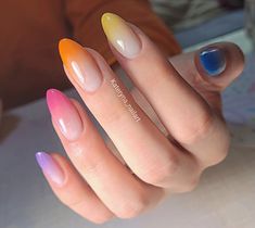 #katowicepaznokcie #paznokciekatowice #ombre #paznokci #nailsinspiration #новоградманикюр#paznokciehybrydowe#airnails #аерографиянаногтях #ногтиновоград #manicure#italymanicure #nailstagram #ombrenails #instanail #новоградволинський #naturalnepaznokci#nails💅#nailsofinstagram #beauty#nailsofinstagram#przedłużanepaznokci #nails4today #paznokciehybrydowe #nailsoftheday #nailart #paznokciezelowe #nailsbeauty #poland #маникюрновоград Nails Summer Ombre, Cute Rainbow Nails, Ombre Nail Art, Rainbow Nails Design, Profile Ideas, Bright Summer Nails, Rainbow Ombre, Ombre Nail, Edgy Nails