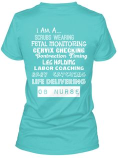 the back of a women's t - shirt that says i am a scrubs wearing