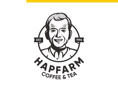 the logo for hapfam coffee and tea