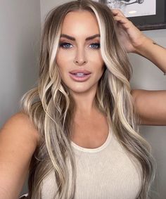 Curls For The Girls, Brown Hair Balayage, Low Lights Hair, Ponytail Hair, Hair Inspo Color, Light Hair, Blonde Beauty, Hair Today