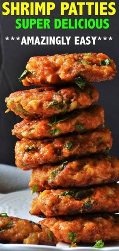 Seafood Patties, Shrimp Patty, Quick Shrimp Recipes, Shrimp Recipes Healthy, Shrimp Dinner, Fish Cakes