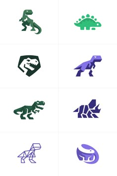 Dino logo collection Dino Logo Design, Dinosaur Logo Design, Dinosaur Graphic Design, Pictorial Logos, Abstract Dinosaur, Dinosaur Icon, Identity Aesthetic, Dino Logo, Pictorial Logo