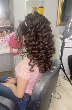 Hair For Quinceanera Hairstyles, Xv Hairstyles, Quinceanera Hair, Xv Hair, Quince Hair, Butterfly Quince, Purple Quinceanera Theme