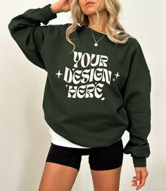 Customizable Crew Neck Hoodie For Fall, Customizable Sporty Sweatshirt For Streetwear, Sporty Customizable Sweatshirt For Streetwear, College Branding Winter Sweatshirt, College Winter Sweatshirt With Branding, Green Branded Sweatshirt For Fall, Customizable Sporty Crew Neck Hoodie, Casual Customizable Hoodie Sweatshirt, Customizable Sporty Winter Sweatshirt