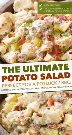 the ultimate potato salad perfect for a potluck or bbq