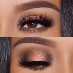 Pick the best combination of eyeshadow for brown eyes, and you will be the queen in every room you enter. Check out our photo gallery. Make Up Diy, Applying Eyeshadow, Eyeshadow For Blue Eyes, Eyeshadow For Brown Eyes, Formal Makeup, Colorful Eye Makeup, How To Apply Eyeshadow, Brown Eyeshadow, Eyeshadow Primer