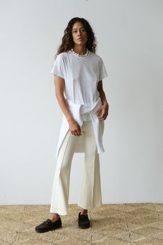 Our #1 best-seller. A fitted, ribbed pant with a classic kick flare, cropped length, and pintuck detail on the front and back. Ultra-flattering, comfortable, and effortlessly cool. Made in Los Angeles Casual Bottoms With Split Hem For Day Out, Wide Leg Pants With Ribbed Cuffs, Cotton Wide Leg Pants With Ribbed Cuffs, Kick Flare Pants, Relaxed Fit Wide-leg Pants With Ribbed Cuffs, Aerie Groove-on Rib Velour Flare Pant, Pop Pop Shirts, La Colors, Chic Pants