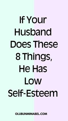 We often find low self-esteem in men unforgivable, especially in relationship contexts, and I get it. But it is not always as ominous as we make it seem; I am speaking in terms of the