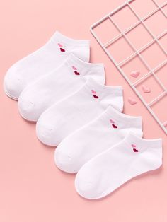 Ankle Socks Women, Women Socks, Heart Pattern, Ankle Socks, Heart Patterns, Socks Women, Denim Fashion, Socks, Collage