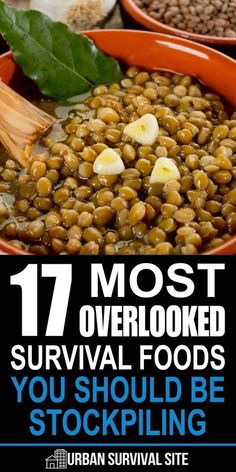 There are many survival foods that get overlooked by some preppers. Here is a list of energy-rich foods that offer a long shelf life as well as nutrition that you will need in an emergency scenario. #urbansurvivalsite #foodstorage #storefood #emergencyfood #survivalfood 1000 Lifehacks, Survival Foods