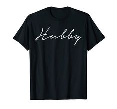 PRICES MAY VARY. Solid colors: 100% Cotton; Heather Grey: 90% Cotton, 10% Polyester; All Other Heathers: 50% Cotton, 50% Polyester Imported Pull On closure Machine Wash Husband Tee wifey loves Lightweight, Classic fit, Double-needle sleeve and bottom hem 2022 Design, Unapologetically Black, Word Shirts, Swiftly Tech Short Sleeve, Bohemian Tops, Simple Tshirt, Couple Matching, Simple Shirts, Wedding Matches