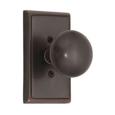 an image of a door knob with a ball on it